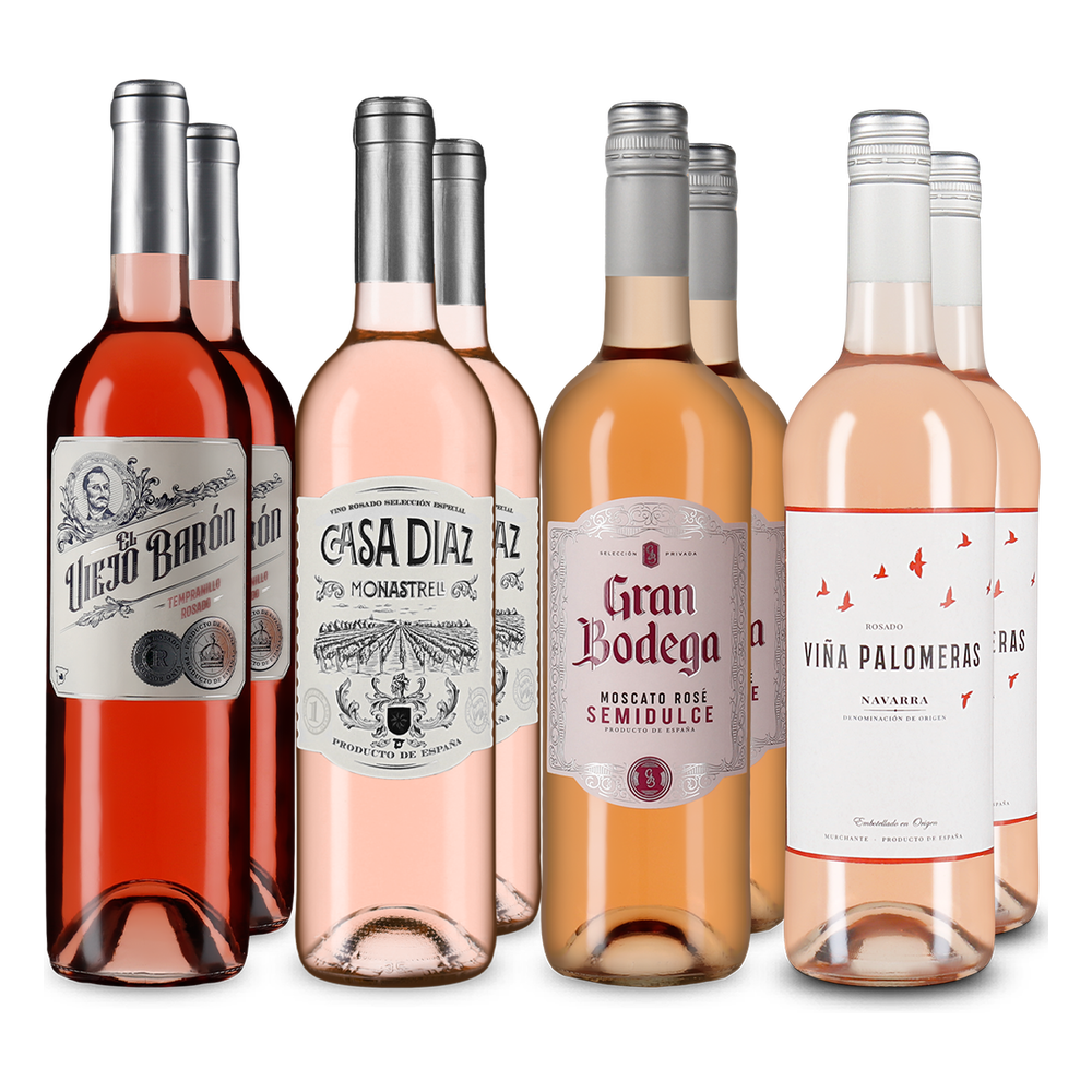 4x2 Spanische Rosé-Momente