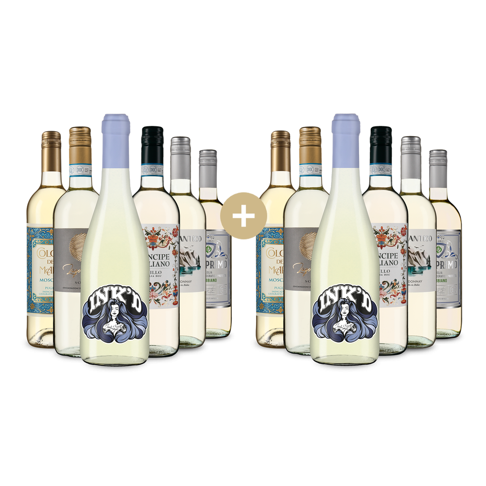 6+6 gratis: Italiens Weißweinvielfalt