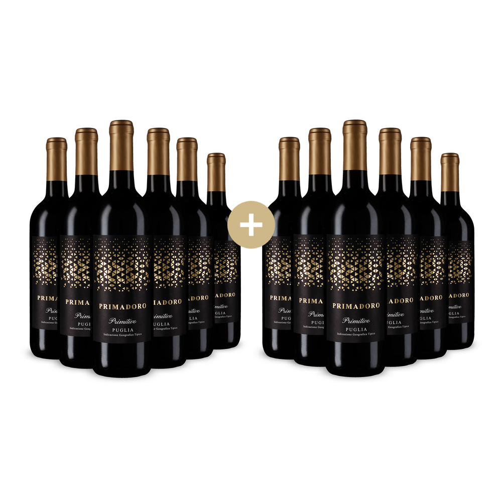 6+6 gratis: Primadoro Primitivo 2025