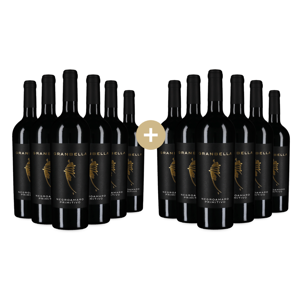 6+6 gratis: Negroamaro Primitivo 2025