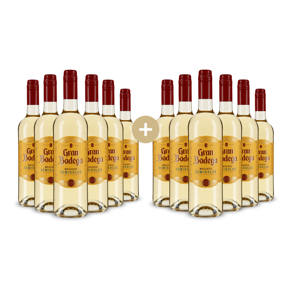 6+6 gratis: Moscato semidulce 2025