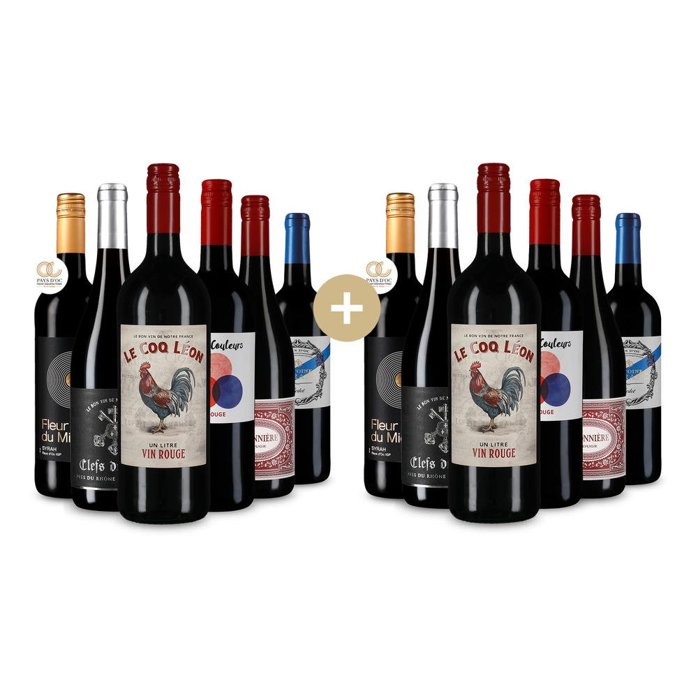 6+6 gratis: Unsere Rotwein-Empfehlungen aus Frankreich