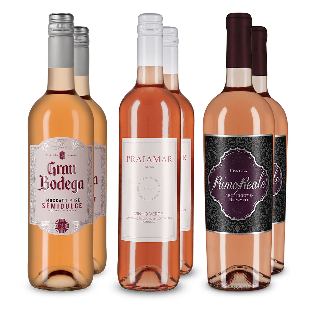 3x2 Fruchtige Rosé-Favoriten: Lieblich & feinherb