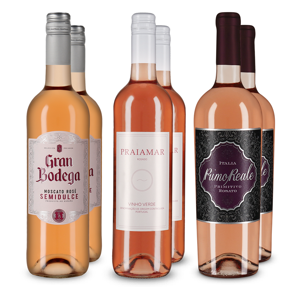 3x2 Fruchtige Rosé-Favoriten: Lieblich & feinherb