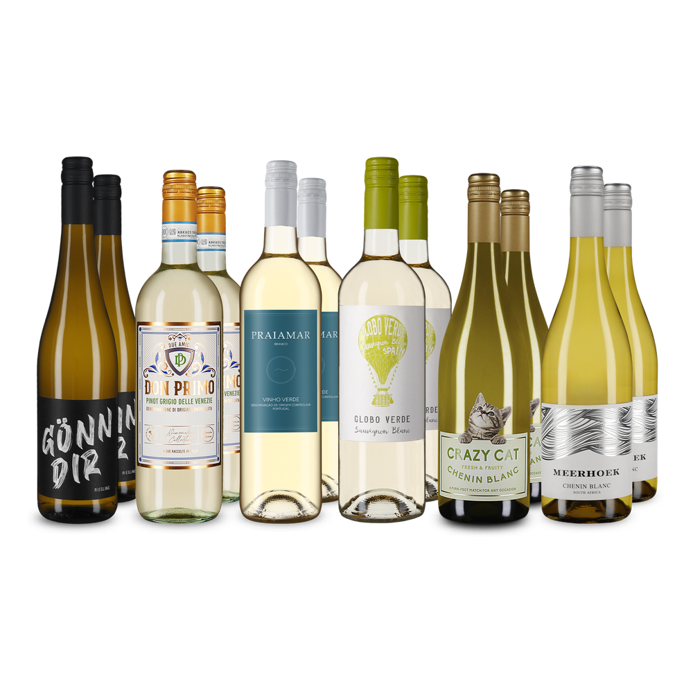 6x2 Weißwein-Sommerlieblinge zum Toppreis