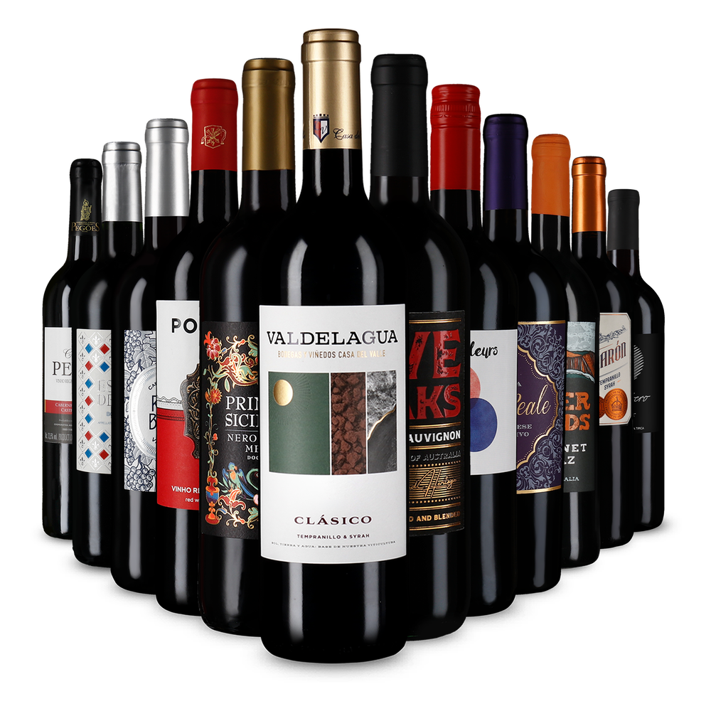 12x1 Rotwein-Highlights des Sommers zum Bestpreis