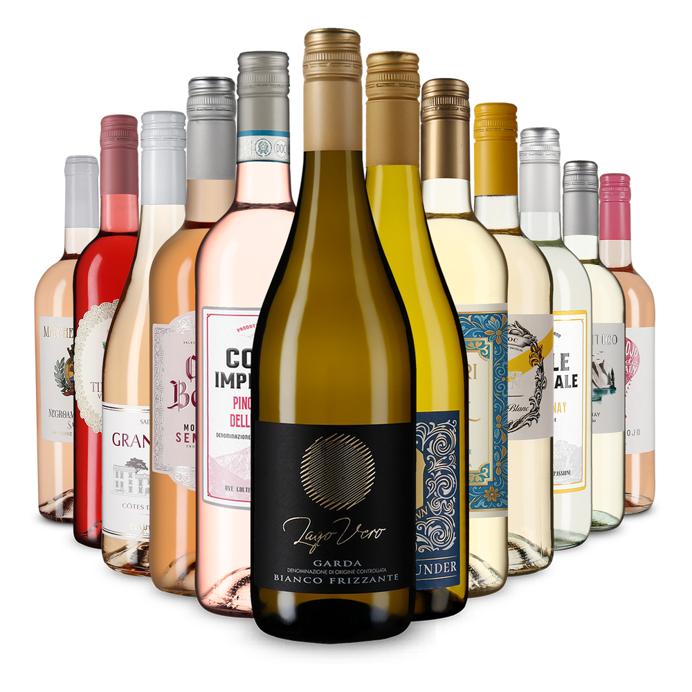 12x1 Rosé- & Weißwein-Highlights des Sommers zum Bestpreis