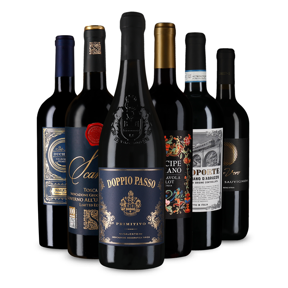 6x1 Italiens Rotwein-Kundenlieblinge