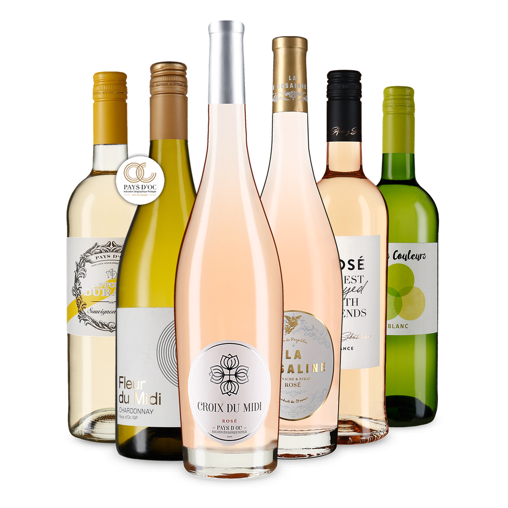 6x1 Frankreichs Kundenfavoriten in Weiß & Rosé
