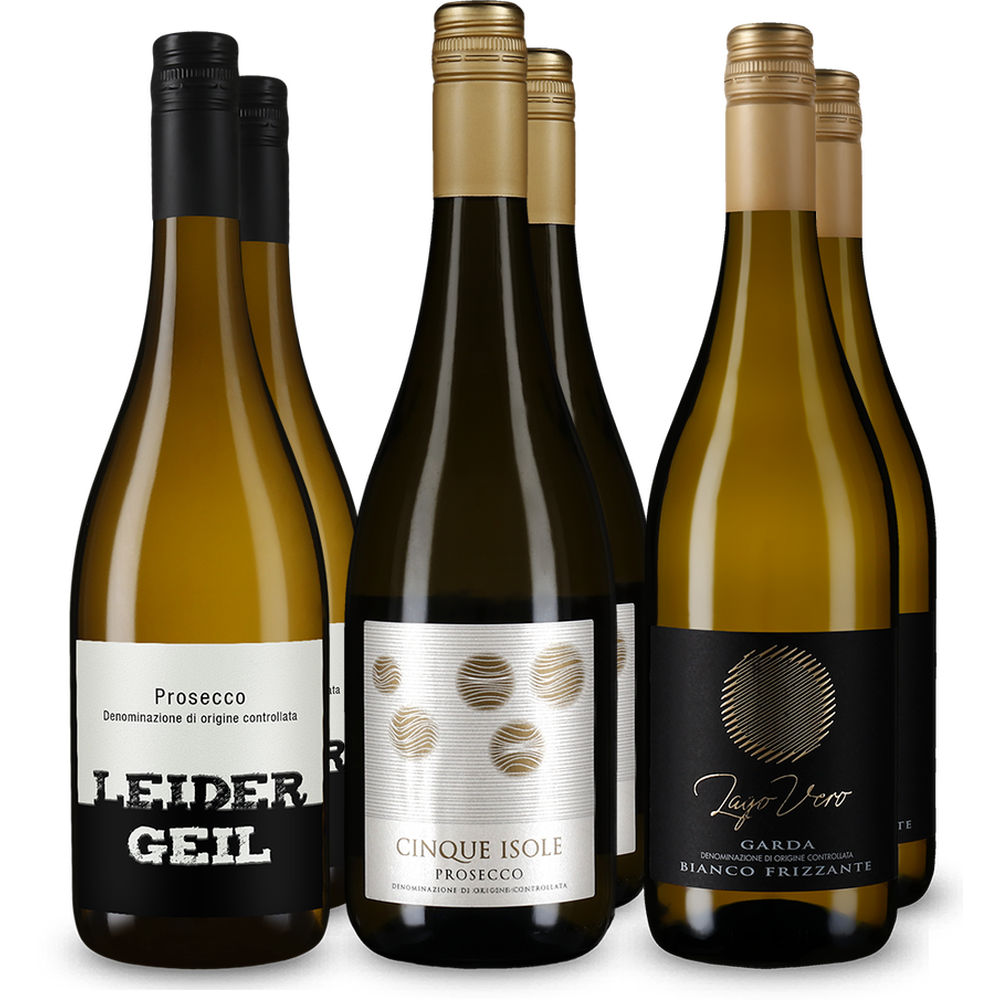 Frizzante-Trio im 3x2-Vorteilspaket – Gold