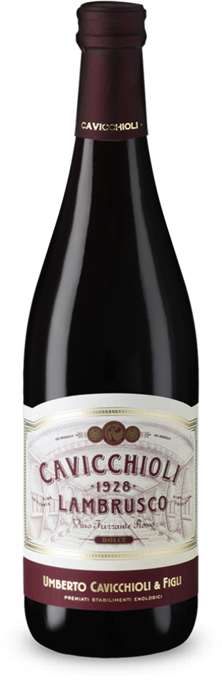 Cavicchioli Lambrusco Frizzante Rosso Dolce – Gold